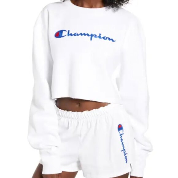 NWOT Champion Reverse Weave Cropped Sweatshirt - Picture 1 of 4